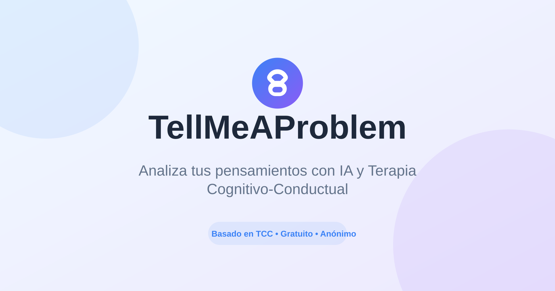 Problem Tell Me What's bothering you today? - TellMeAProblem